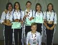 Black Tigers: Bakos Mria, Benk Zsfia, Csszr Alexandra, Horvth Dorina, Kovcs Petra, Takcs Roxna  Junior lenyformci kat. 1. helyezs 2006.10.07.